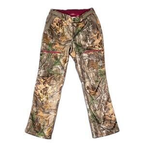 Field Stream Women Medium Camouflage Hunting Pants Fleece Lined Realtree